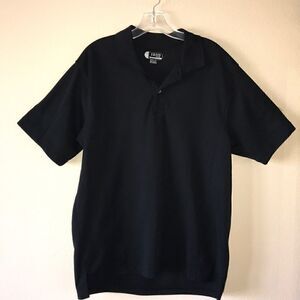 Izod XFG Mens Black Polo Shirt